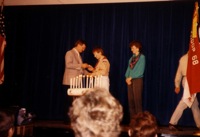 1987 December Boy Scout court of honor.