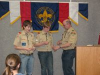 March court of honor, Troop 68