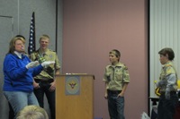 December court of honor.