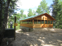 The Boy Scouts of Melrose Troop 68 attend Many Point Scout Camp.